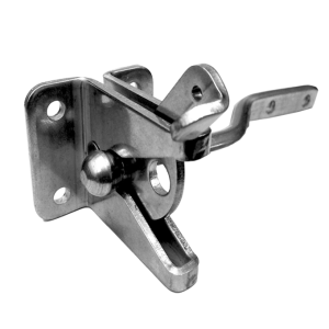 rh iron gravity latch screw-on