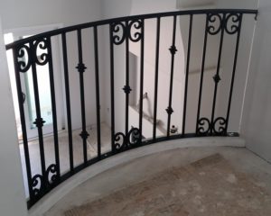 rh iron fab shop custom railing