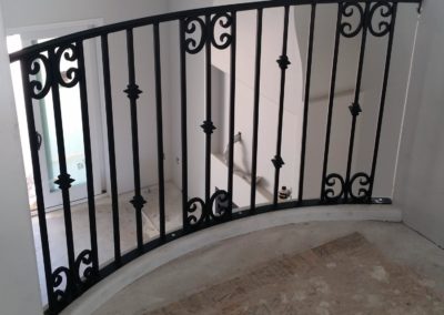 rh iron fab shop custom railing