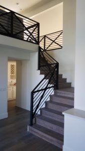 rh iron fab shop modern railing