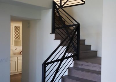 rh iron fab shop modern railing