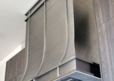 rh iron fab shop custom range hood stainless steel